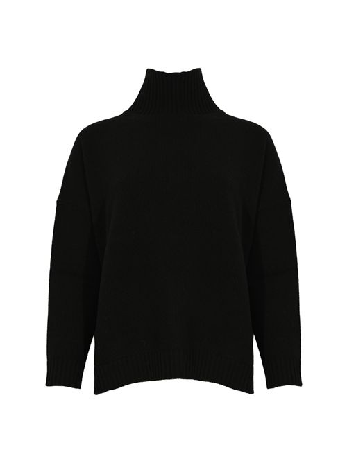 Dolcevita Borgia in filato di lana Nero WEEKEND MAX MARA | 2525366112600013